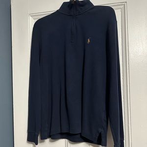 Ralph, Lauren, quarter zip sweater